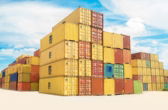 assorted-color-filed-intermodal-containers.jpg assorted-color filed intermodal containers